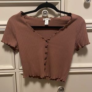 Bozzolo Crop Button Down